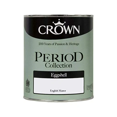Image of Crown Retail Period Eggshell English Manor 0.75 L