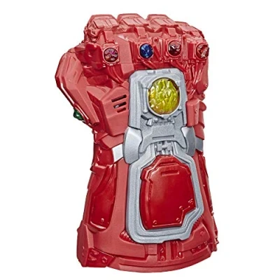 Image of Marvel Avengers: Endgame Red Infinity Gauntlet Electronic Fist with Lights and Sounds, Role Play Super Hero Toys