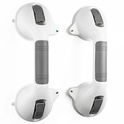 Image of Wistows Grab Bar with Suction Cups Bathroom Shower Hand Rail Disability Aid Handle (2)