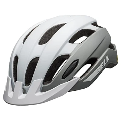 Image of Bell Trace LED Helmet 2021: Matte White/Silver Unisize 54 61cm