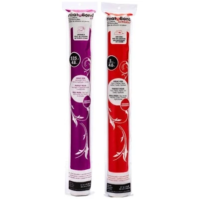Image of Thermoweb Heat n Bond Ultra &amp; Lite Combo Pack 17 inch x 5 yd, 5.25 yd Iron On Adhesive