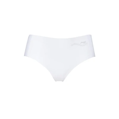 Image of 1 Pair White Zero Feel Seamfree Hipster Knickers Ladies Medium Sloggi