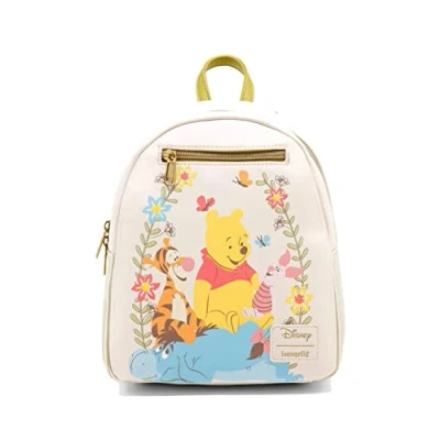 Image of Loungefly Disney Winnie The Pooh Flowers Mini Backpack, Multi, One Size, Classic