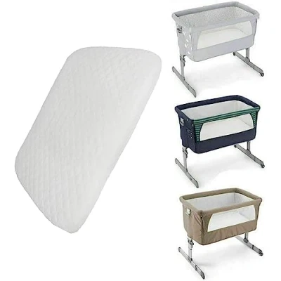 Image of Next to me chicco Deluxe Crib Mattress Compatible Bedside Next2Me (83 x 50 5 cm)