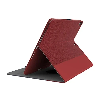 Image of Cygnett TekView Slim Case for iPad 10.2 Inch (2019) with Apple Pencil Holder Red