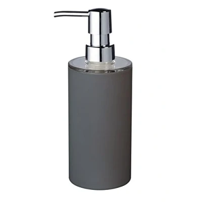 Image of Ridder Touch Soap Dispenser, Poly Resin, Anthracite, 6.7 x 19 cm