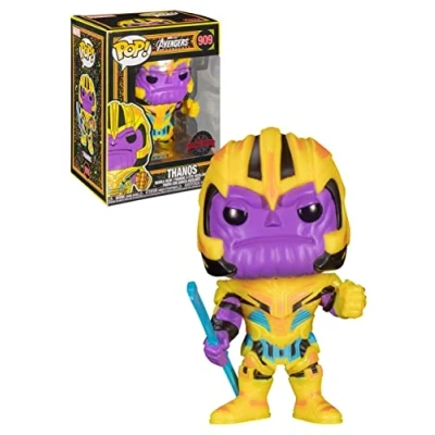 Image of Funko Pop! Marvel: Blacklight Thanos #909