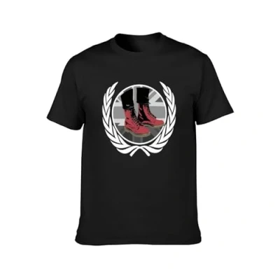Image of Skinhead Docs Ska Punk Hardcore Mod T Shirt Graphic Mens Basic Black Unisex Cotton Casual Tee XXL