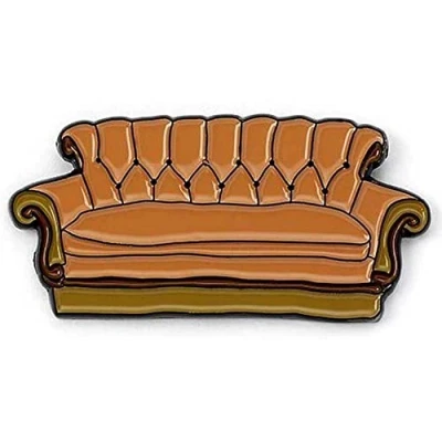Image of Friends Carat Shop the TV Series Sofa Pin Badge