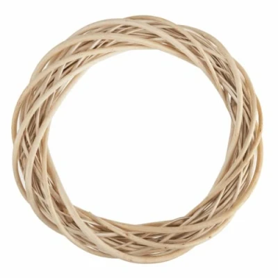 Image of Groves Wreath Base x 30cm Light Willow Christmas Florist Craft Form