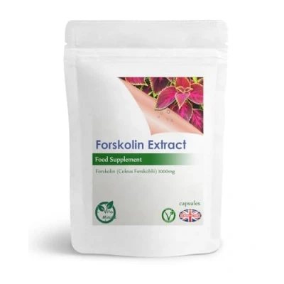 Image of Forskolin (Coleus Forskohlii) 1000mg Capsules Weight Management Muscle Support Vegan (Pack of 120)