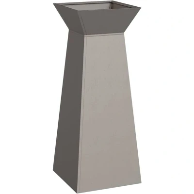 Image of vidaXL Plant Stand Weathering steel 40 x 101 cm Decorative Inlays