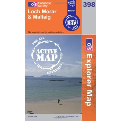 Image of Loch Morar and Mallaig: Sheet 398 (OS Explorer Map Active)