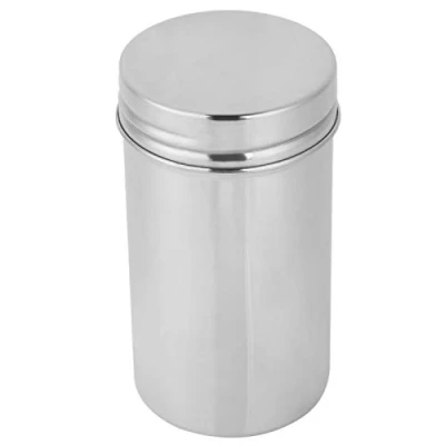Image of HERCHR 420ml Coffee Jar Airtight Container, Stainless Steel Bean Storage Tin Tea Sugar Canisters