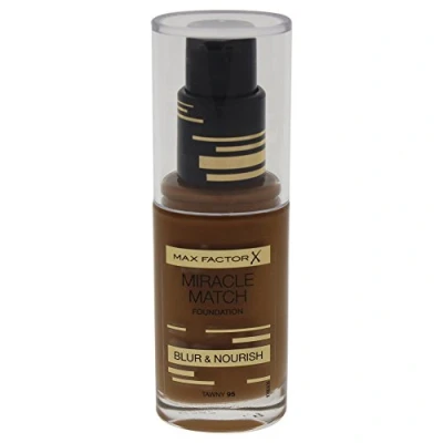 Image of Max Factor Miracle Match Liquid Foundation Number 95, Tawny 30 ml