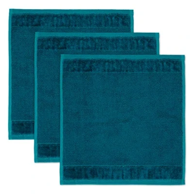 Image of Möve Set of 3 soap Cloths, deep Lake, 30 x cm