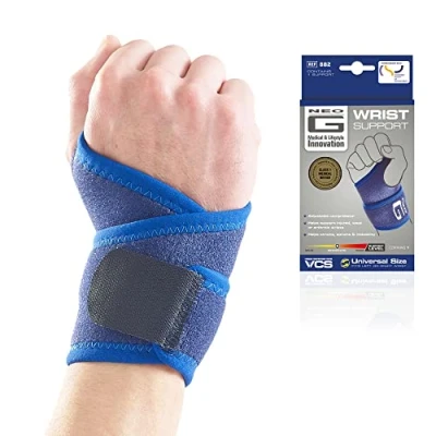 Image of Neo G Wrist Support for Arthritis, Joint Pain, Sprains, Strains, Instability Brace Adjustable Compression Hand Right or Left Class 1 Medical Device