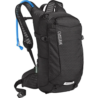 Image of CAMELBAK Womens M.U.L.E. Pro 14 Litre Hydration Cycling Backpack with 3 Water Reservoir Black/White Litre/3