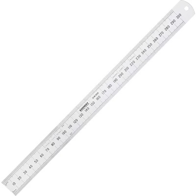Image of Kennedy 300mm Rigid Rustless Rule Round End