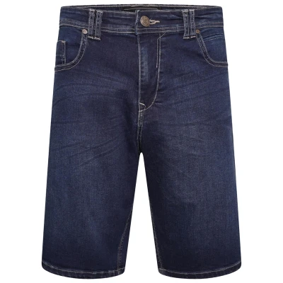 Image of Denim Shorts Stretch Fabric Regular Side and Back Pockets Casual Belt Loops Kingsize Pants 40 60 Waist Dark Used/Black Used (VIGO2) (as8, Waist, Numeric_42, Regular, Used)