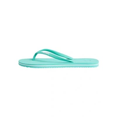 Image of Superdry Women&#039;s Vintage Classic FLIP Flop, Aqua, Medium UK