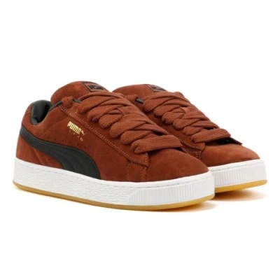 Image of Puma Unisex Skate shoes, Size: 8, Chocotart/black/white Suede