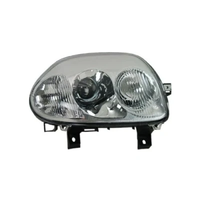 Image of 260107973R, 7701045175 Headlights TYC 20 6193 05 2 Right HB3, H7 without bulb holder, electric motor RENAULT: CLIO