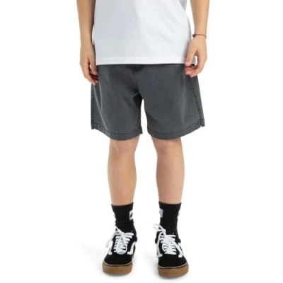 Image of Quiksilver Taxer Youth Shorts for kids, Size: 14y, Black
