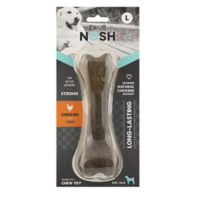 Image of Zeus NOSH STRONG Dog Chew Bone Chicken Flavour, Large