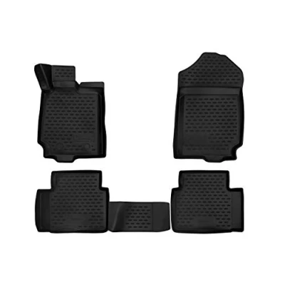 Image of Element Tailored Custom Fit 3D Rubber Floor Mats for FORD Everest, 2015