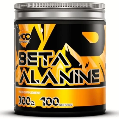 Image of Beta Alanine Powder, Suitable for Vegans, Unflavoured Functional Fitness Scoop Included WOD Powders 300g