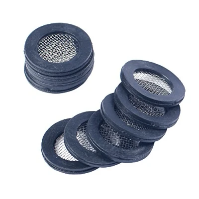 Image of GAOHOU®Hi elec 10pc 3/4&quot; Shower Filter Rubber Mesh Gauze Washer Sink Strainer Bathroom Practical Tool