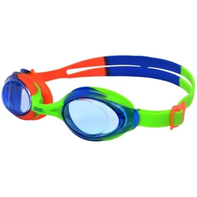 Image of Zoggs Unisex Youth Bondi Junior Goggles, Green/Blue/Orange/Tint, One Size