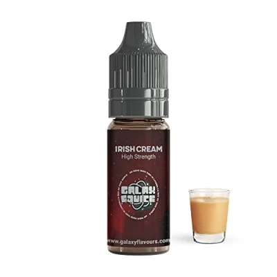 Image of Irish Cream High Strength Flavouring 230+ Flavours Galaxy Food 10ml Bottle