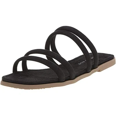 Image of Rocket Dog Womens Felicia Flats Sandals Black 6 UK