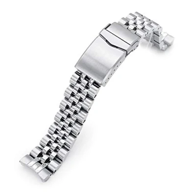 Image of MiLTAT 20mm Watch Band for Seiko Mini Turtle SRPC35 SRPC41, Super O Solid Screw Links