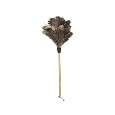Image of Valet Ostrich Feather Duster Beech Handle 45cm