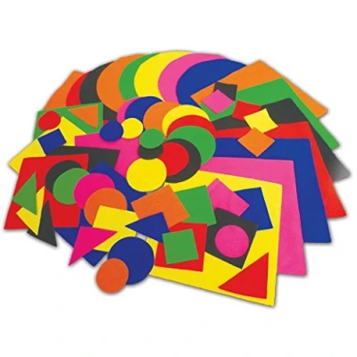 Image of Springboard 10310 Pre Cut Jumbo Felt Collage Shapes (Pack of 56)