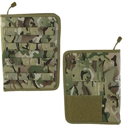 Image of Kombat Molle Fully Zipped Tactical Notebook Notepad Holder Folder A5 BTP MTP