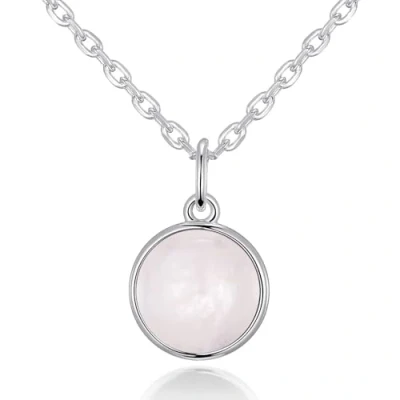 Image of Philip Jones Rose Quartz Necklace