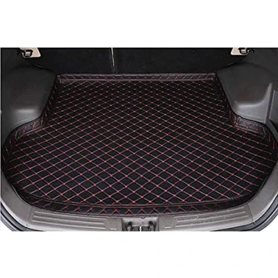 Image of Car Boot Liner Mat for Jaguar XF 2016, Auto Cargo Liners Leather Trunk Waterproof Anti Scratch Storage Protector Pad Foldable Carpets Interior Accessories