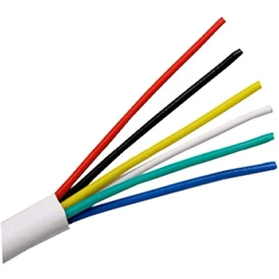 Image of pace 6 Core Burglar Intruder CCA Alarm Cable White (50m)