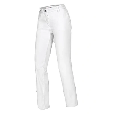 Image of BP 1734 686 21/18n, Women&#039;s chinos, Stretch fabric 230,00 g/m², blend with stretch, Color white, Size 18n