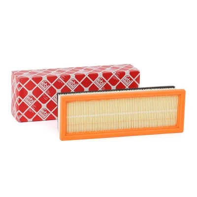 Image of 1542777, 1706917 Air filter FEBI BILSTEIN 38406 60mm 96mm 275mm Insert with pre FIAT: Punto III Hatchback, 500 Hatchback