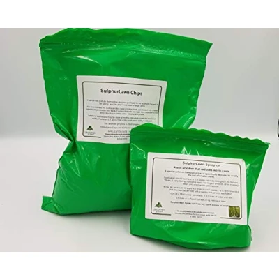 Image of Greenacres Sulphur Lawn Spray On for Worm Casts 250g