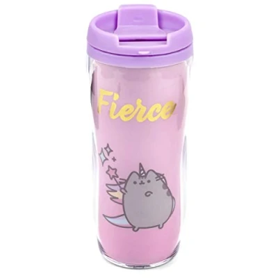 Image of Pusheen 1002083 Tumbler, Pink, One Size
