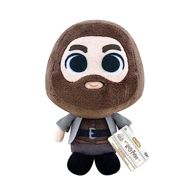 Image of Funko Pop! Plush: Harry Potter Holiday 4&quot; Rubeus Hagrid Collectable Soft Toy Birthday Gift Idea Official Merchandise Stuffed Plushie for Kids and Adults Ideal Movies Fans