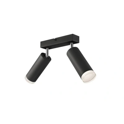Image of Felix Adjustable Twin Spotlight Black, 2x E27