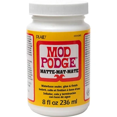 Image of Mod Podge CS11301 8 oz Matte Waterbase Sealer, Glue and Finish, Clear
