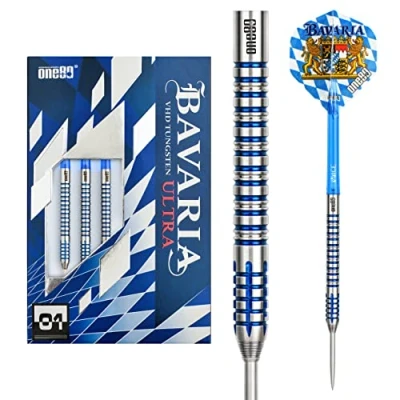 Image of ONE80 Bavaria Ultra 01 90% Steel Tip Darts 23 g